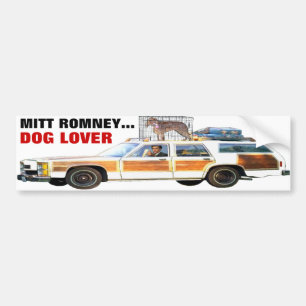 MITT ROMNEY…, HUND ÄLSKAREBILDEKAL BILDEKAL