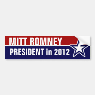 Mitt Romney i 2012 Bildekal