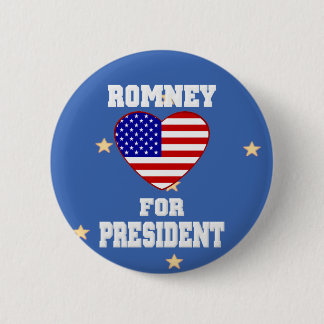 Mitt Romney Kampanj Button Knapp