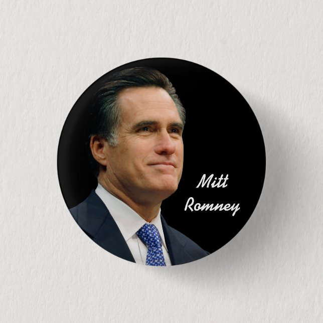 Mitt Romney Knapp (Framsida)