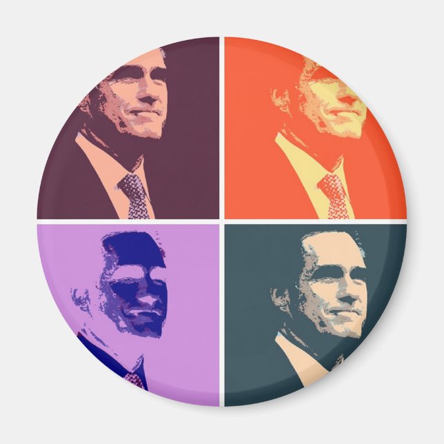 Mitt Romney Magnet (Framsidan)