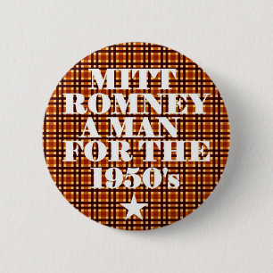 Mitt Romney man för 50-tal Knapp