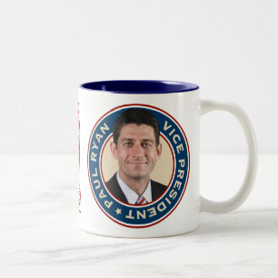 Mitt Romney och Paul Ryan jubileums- mugg