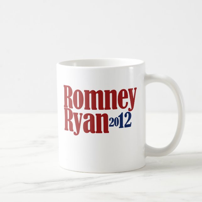 Mitt Romney Paul Ryan 2012 Kaffemugg (Höger)