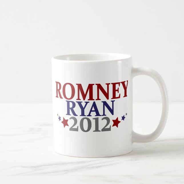 Mitt Romney Paul Ryan 2012 Kaffemugg (Höger)
