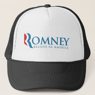 Mitt Romney president 2012 USA-valpolitik Truckerkeps