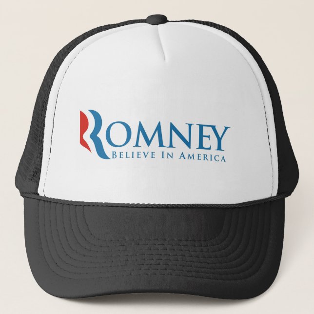 Mitt Romney president 2012 USA-valpolitik Truckerkeps (Framsida)