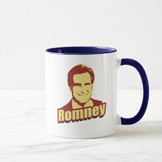 MITT ROMNEY propaganda postar Mugg (Höger)