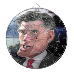 Mitt Romney Rolig Darttavla av Rick London