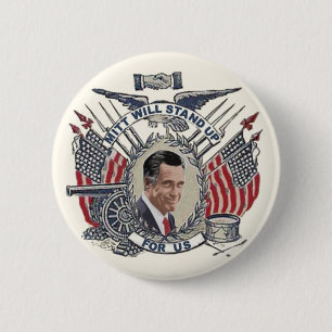 Mitt Romney stativ för U.S. Knapp