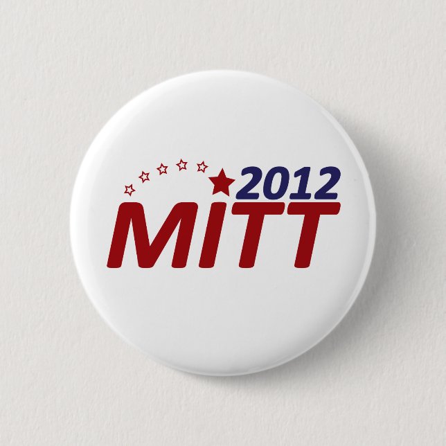 Mitt Romney stjärna 2012 Knapp (Framsida)