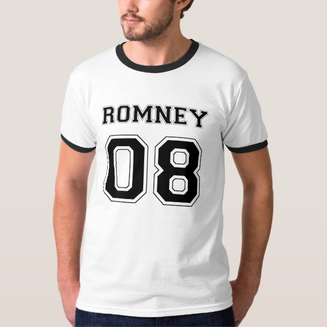 Mitt Romney T-tröja T Shirt (Framsida)