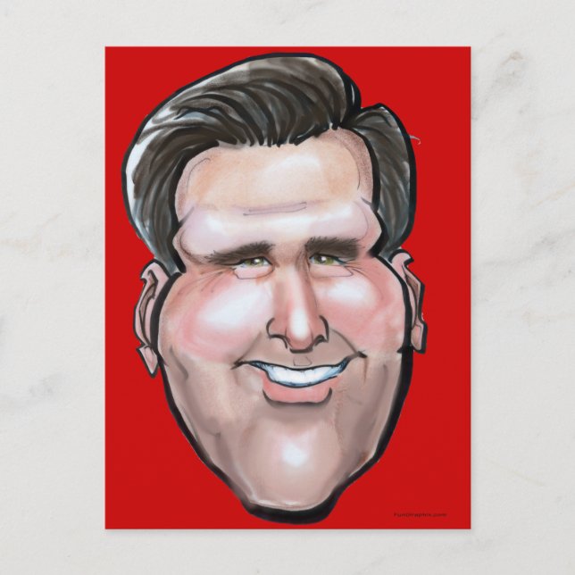 Mitt Romney Vykort (Framsida)