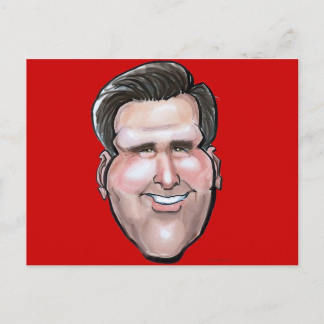 Mitt Romney Vykort (Framsida)
