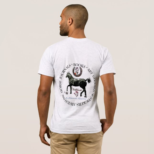 mitt rör och märke t shirt (Hel baksida)