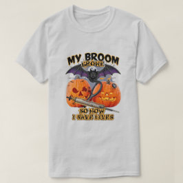 Mitt rum är Fattigt så nu Spara Lives - Nurse Hall T Shirt