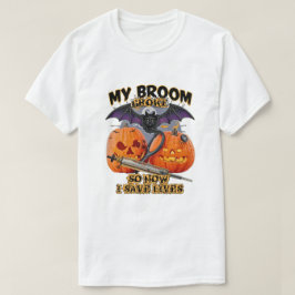 Mitt rum är Fattigt så nu Spara Lives - Nurse Hall T Shirt