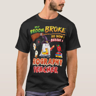 Mitt rum Fattigt så jag blev en geografisk lärarha T Shirt