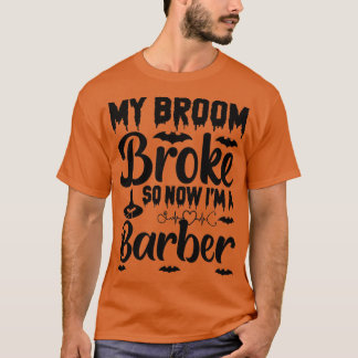 Mitt rum Fattigt så nu är jag Barber T Shirt