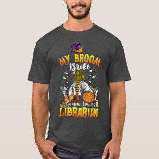 Mitt rum Fattigt så nu är jag en bibliotekarie Hal T Shirt