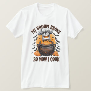 Mitt rum Fattigt så nu kokar jag... Chef Halloween T Shirt
