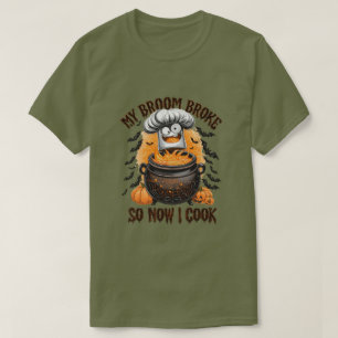 Mitt rum Fattigt så nu kokar jag... Chef Halloween T Shirt