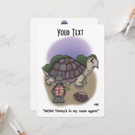 Mitt rumskort med platta kort