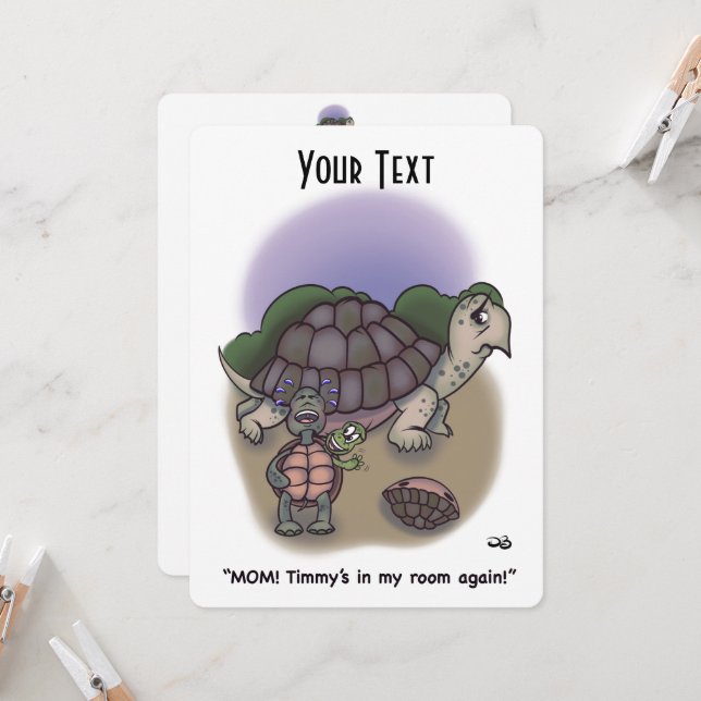 Mitt rumskort med platta kort (Fram/Back In Situ)