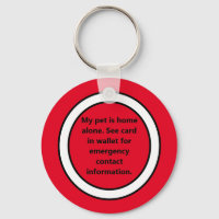 Mitt sällskapsdjur är Home Ensam Red