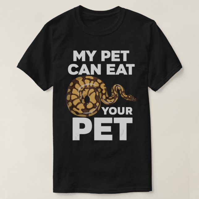 Mitt sällskapsdjur kan äta din näsduk T-Shirt (Design framsida)