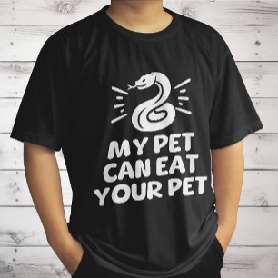Mitt sällskapsdjur kan äta ditt sällskapsdjur, den t shirt