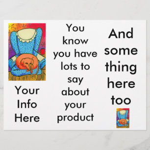 Mitt säte nu, broschyr