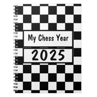 Mitt schackår 2025, anteckningsbok