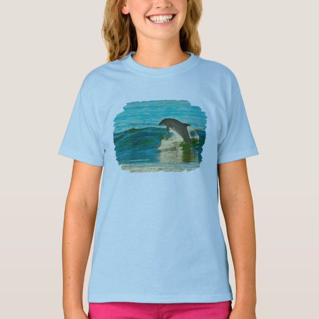 Mitt själsande djur är en delfin t shirt (Framsida)