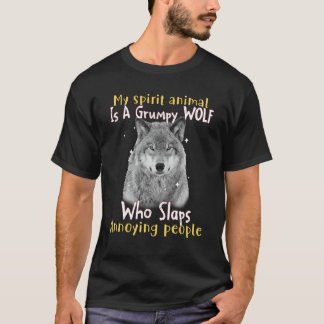 Mitt själsdjur är en grumpy Varg... T Shirt