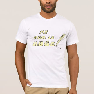 Mitt skriva är enormt tee shirt