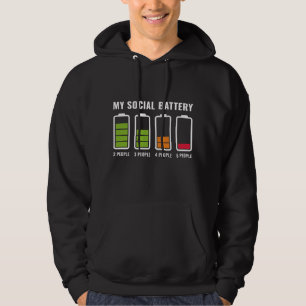 Mitt Social-batteri Hoodie