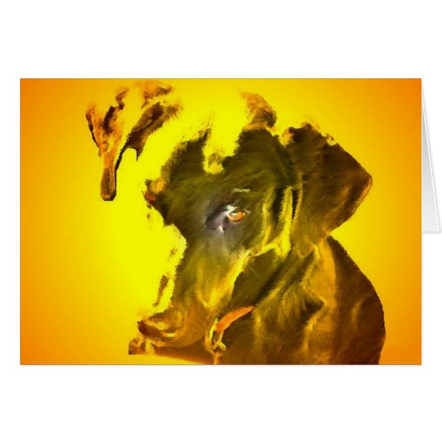 Mitt solsken hälsningskort (Framsidan Horizontal)