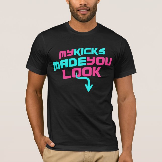 Mitt sparkar gjort dig den LookSneakerhead T-shirt (Framsida)