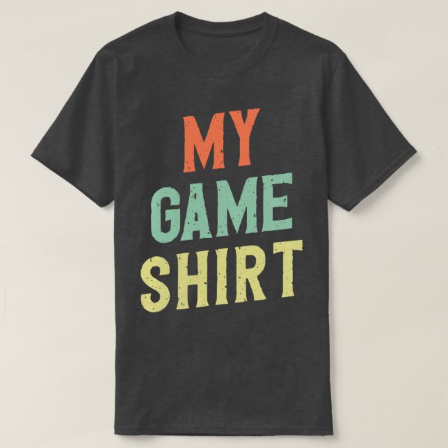 Mitt spel Gifts Boardmatch T Shirt (Design framsida)