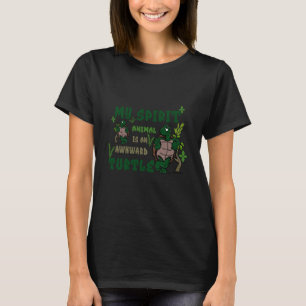 Mitt spritdjur är en besvärlig sköldpadda t shirt