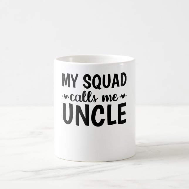 Mitt Squad kallar mig farbror Kaffemugg (Center)