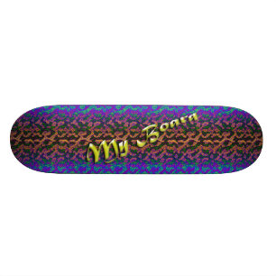Mitt stiga ombord skateboarden skateboard bräda 21,5 cm