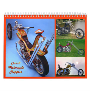 Mitt- storleka klassikermotorcykelavbrytare kalender
