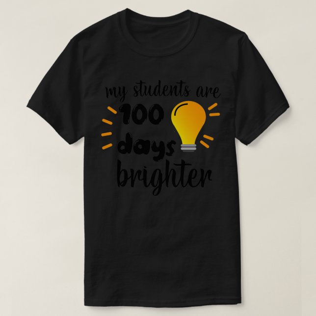 Mitt Studenter är 100 dagar Brigadlärare Kids T Shirt (Design framsida)