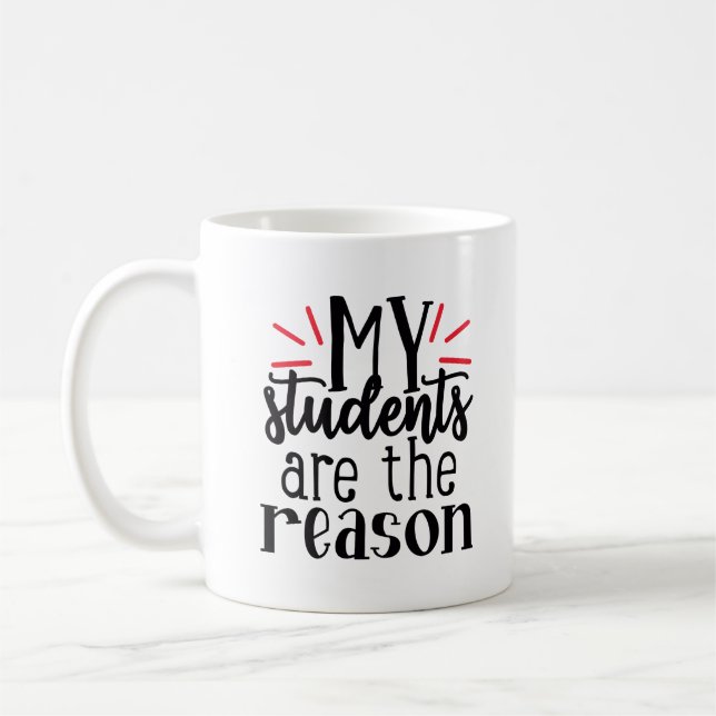 Mitt Studenter är orsaken Kaffemugg (Vänster)