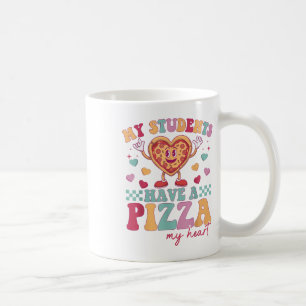 Mitt Studenter har en pizza av min hjärtelärarVale Kaffemugg
