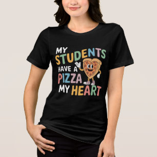 Mitt Studenter har en pizza mitt hjärta. T Shirt