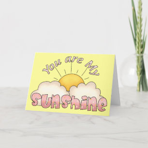 Mitt Sunshine Birthday-kort Kort