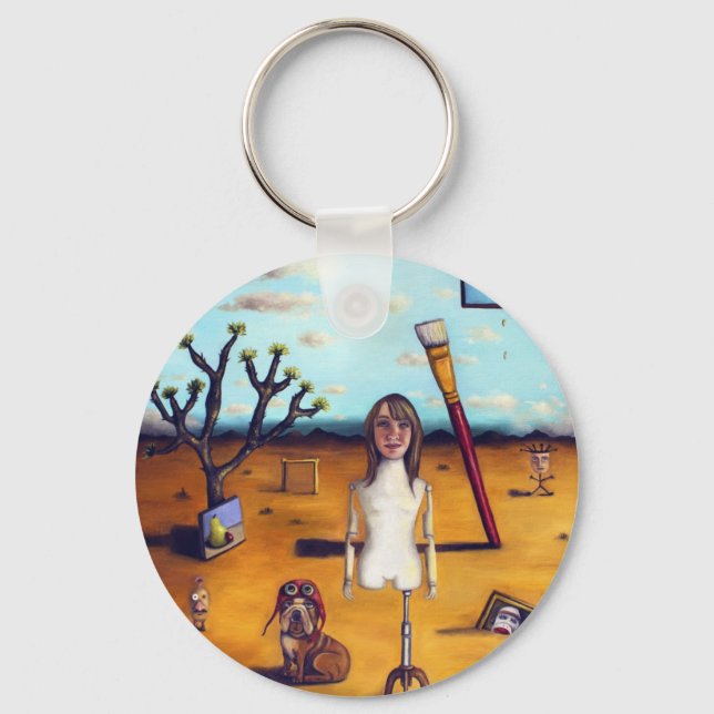 Mitt surreala liv nyckelring (Framsida)